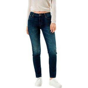 American Eagle Skinny Jeans Size 14 Long Tall No Distress Stretch 31.5" Inseam